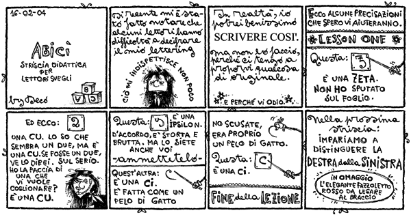 Strrrippit! Comic strip italiane