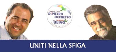 Europee 2004 - Di Pietro-Occhetto