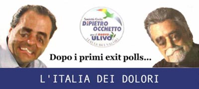 Europee 2004 - Di Pietro-Occhetto